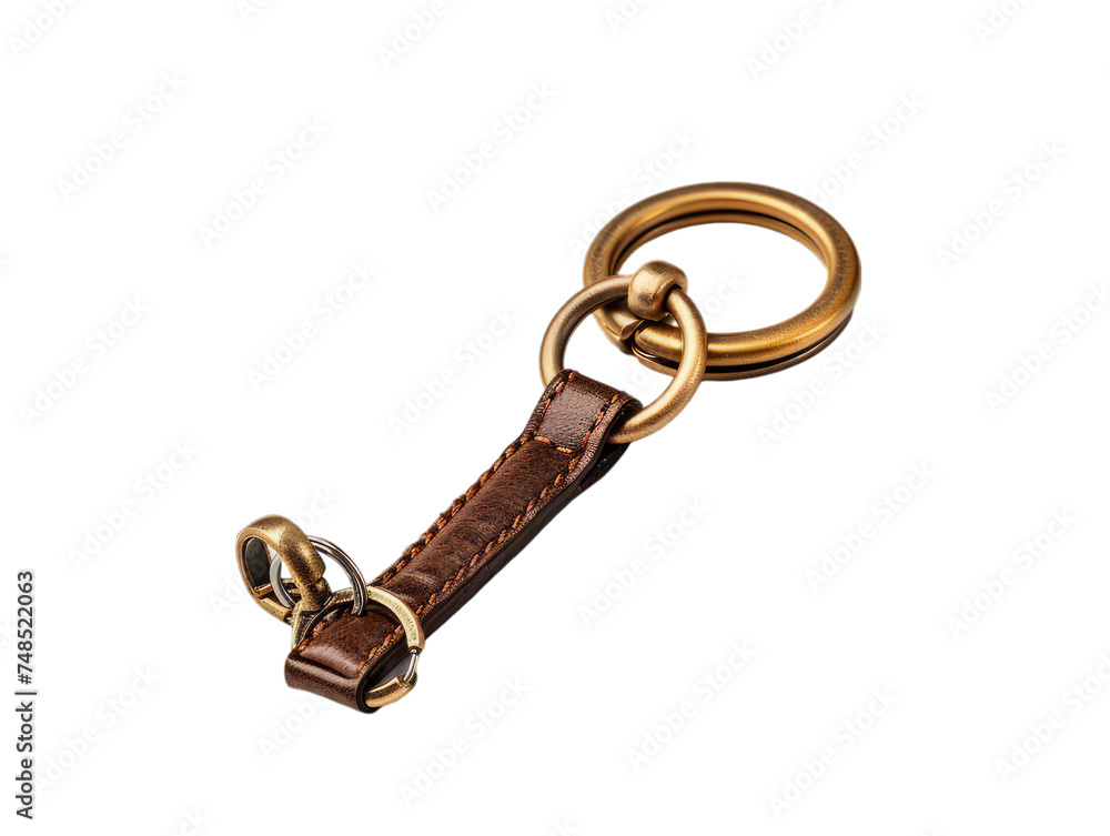 Keychain on isolated on transparent png background. Generative ai
Keychain on isolated on transparent png background. Generative ai