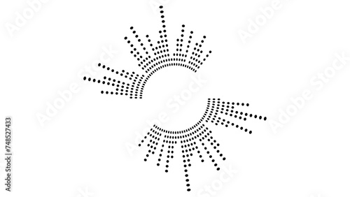 Circle sound wave. Audio music equalizer. Round circular icons set. Spectrum radial pattern and frequency frame. radio podcasts, music player, video editor, voice assistant, recorder. Vector design