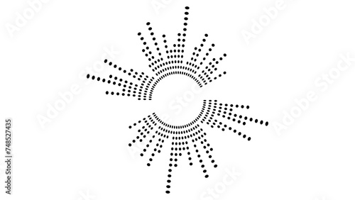 Circle sound wave. Audio music equalizer. Round circular icons set. Spectrum radial pattern and frequency frame. radio podcasts, music player, video editor, voice assistant, recorder. Vector design