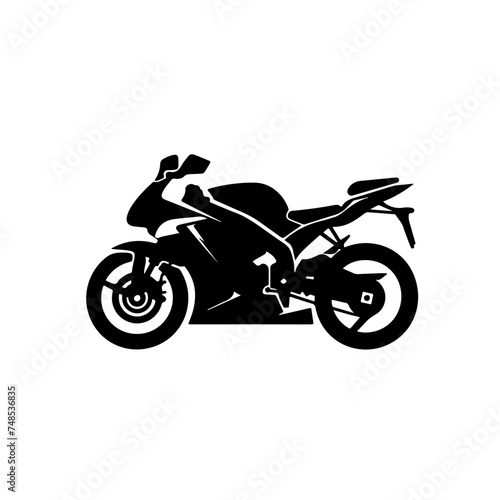 Fototapeta Naklejka Na Ścianę i Meble -  Parked Motorcycle