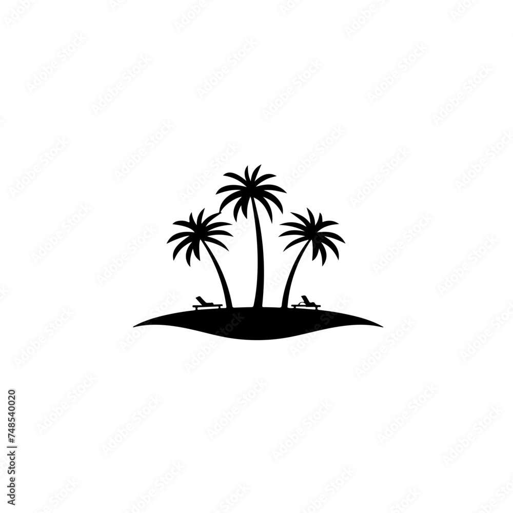 Row Of Palms