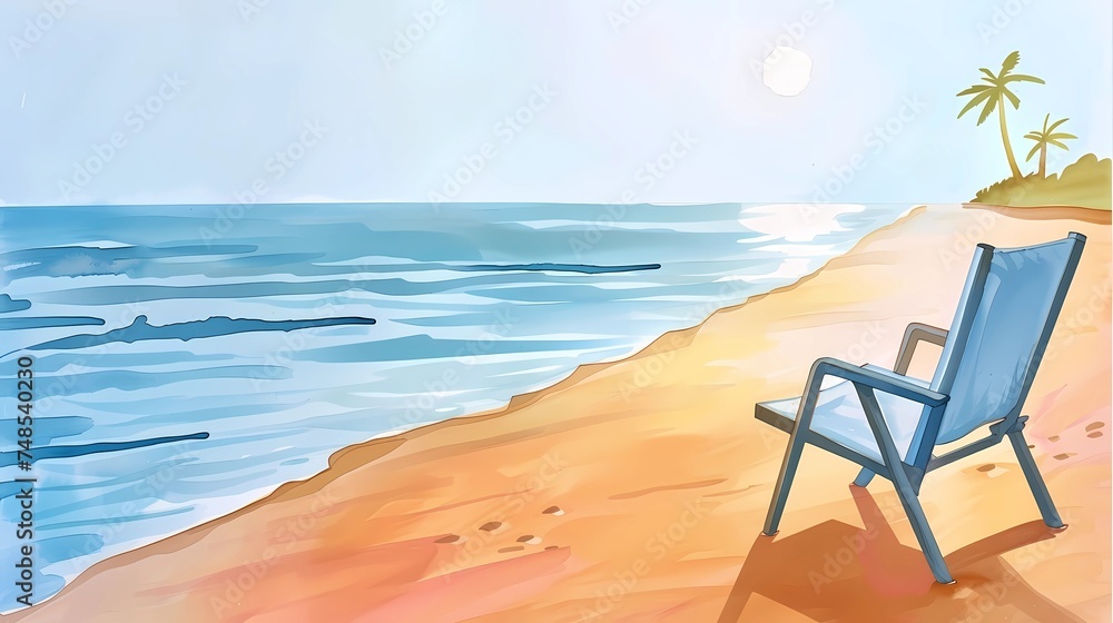 a postcard for a beach holiday, an advertising brochure of a seaside resort, summer, sun, sea, ocean a postcard for a beach holiday, an advertising brochure of a seaside resort, summer, sun, sea, ocean