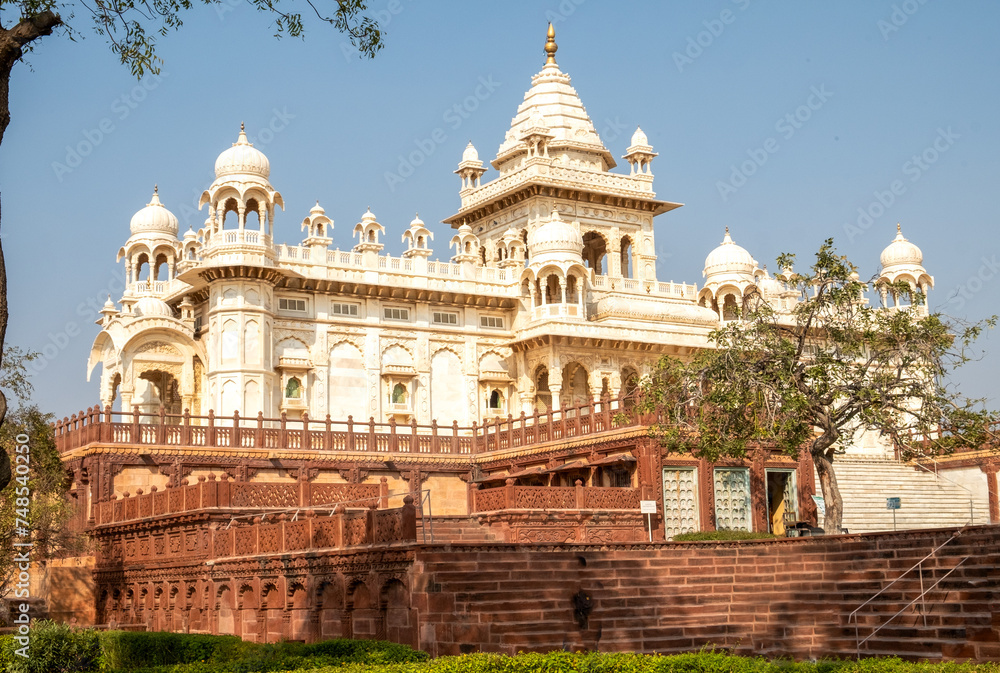 Jaswant Thada mausoleum in Jodhpur, Rajasthan