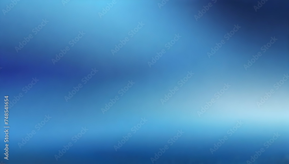 Beautiful blurred gradient Berlin blue abstract background illustration.