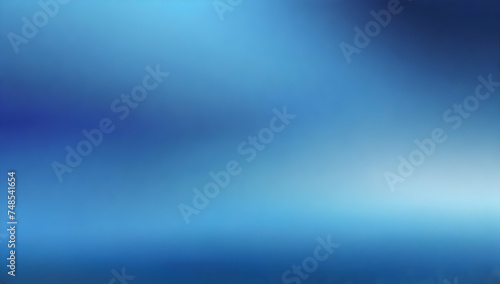 Beautiful blurred gradient Berlin blue abstract background illustration.