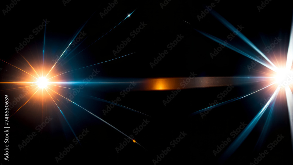 Obraz premium Lens flare overlay