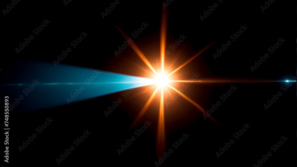 Lens flare overlay Lens flare overlay