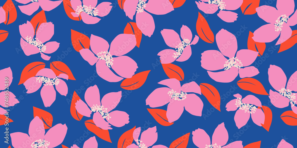 Exotic hand drawn flowers, seamless patterns with floral for fabric, textiles, clothing, wrapping paper, cover, banner, home decor, abstract backgrounds. Exotic hand drawn flowers, seamless patterns with floral for fabric, textiles, clothing, wrapping paper, cover, banner, home decor, abstract backgrounds.