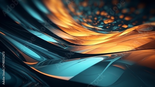Abstract 3D Render Background 