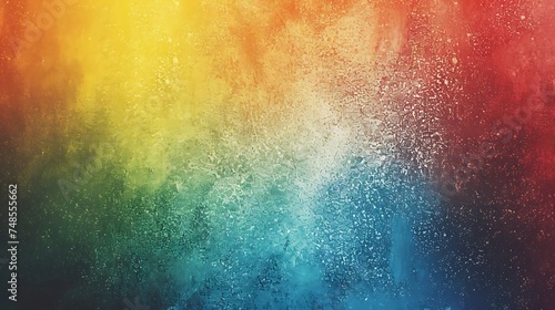 gradient blurred colorful with grain noise effect background, for art product design, social media, trendy,vintage,brochure,banner. Generative Ai © mahaart