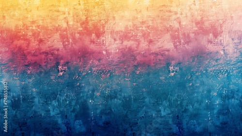 gradient blurred colorful with grain noise effect background, for art product design, social media, trendy,vintage,brochure,banner. Generative Ai