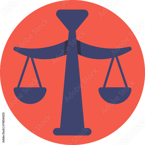 The Libra icon in the Astrology category beautifully captures the essence of this air sign, symbolizing balance and harmony. 