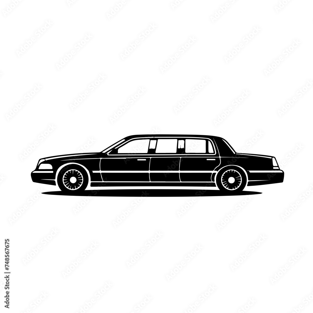 Limousine Vector Logo