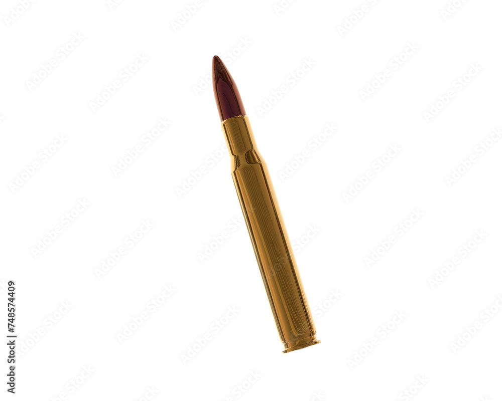 Cartridge isolated on background. 3d rendering - illustration Cartridge isolated on background. 3d rendering - illustration