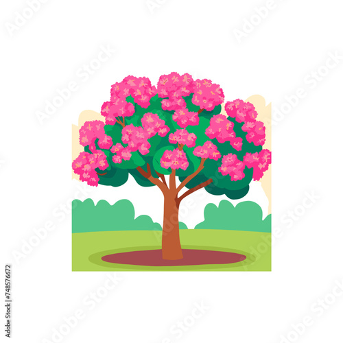 tree with flowers