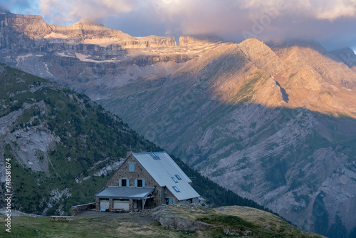 Espuguettes refuge  Pyrenees National Park  Hautes-Pyrenees  France