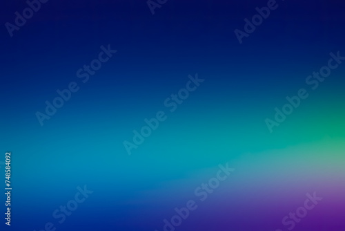abstract color gradient background Starry Sky: A dark blue gradient with hints of purple and sometimes green, like a starry sky at night photo