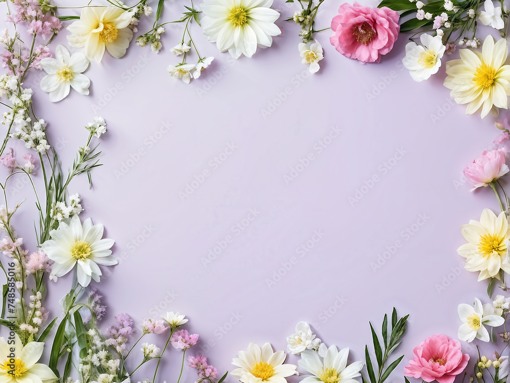 minimalist-spring-seasonal-flower-frame-background-featuring-an-assortment-of-mini-flowers-clean minimalist-spring-seasonal-flower-frame-background-featuring-an-assortment-of-mini-flowers-clean