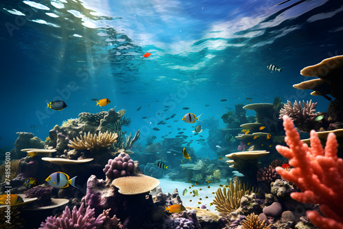 Aquatic Wonders: Underwater Exploration   Generative AI  © Lennart