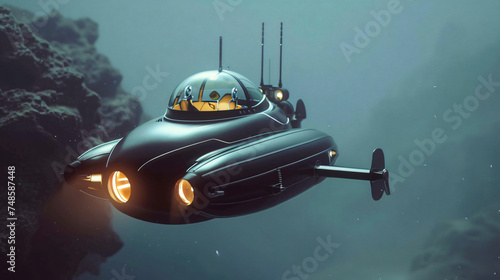 Hovering personal submarines