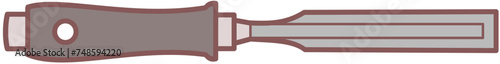 Workshop tools equipment doodle wood chisel