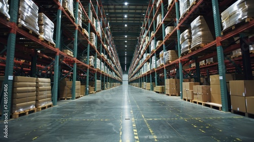 Bonded Warehouses store imported goods pre-customs, boosting global trade without immediate duties. photo
