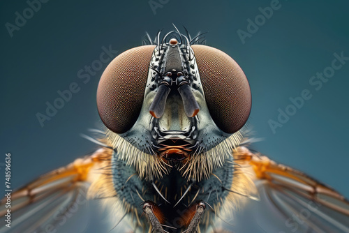 The Mystical Microcosm A Portrait of a Fly