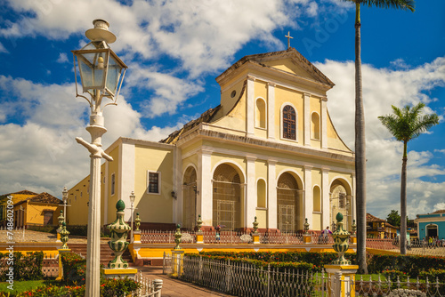 Church of the Holy Trinity, Iglesia Parroquial de la Santisima Trinidad in cuba photo