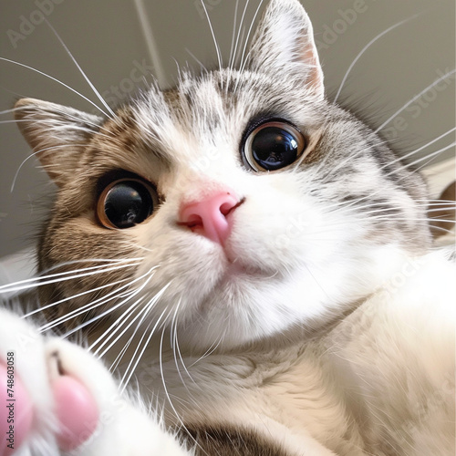 a cat s selfie