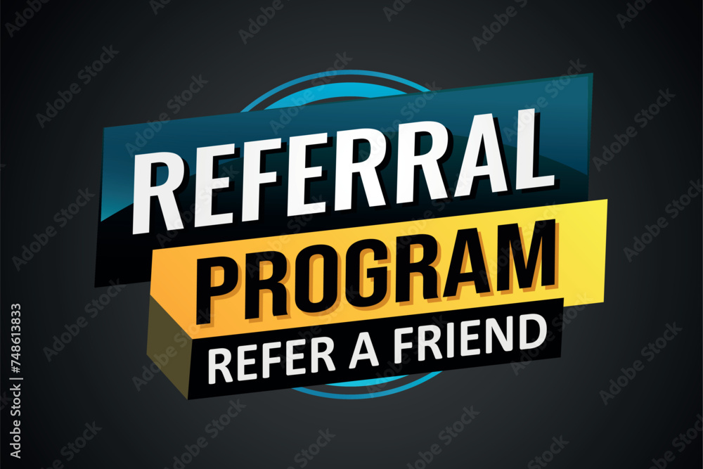 referral program referral a friend poster banner graphic design icon logo sign symbol social media website coupon
referral program referral a friend poster banner graphic design icon logo sign symbol social media website coupon