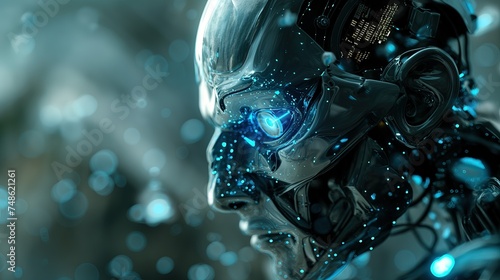 Wallpaper Mural Ai, robot, future technology. Torontodigital.ca