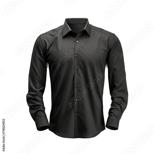 Black Shirt Mockup on a transparent background © M