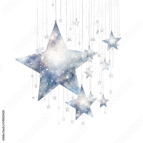 Stars Clipart on a transparent background