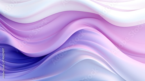 a computer generated image of a wave of light blue and pink, with pink center and purple center.