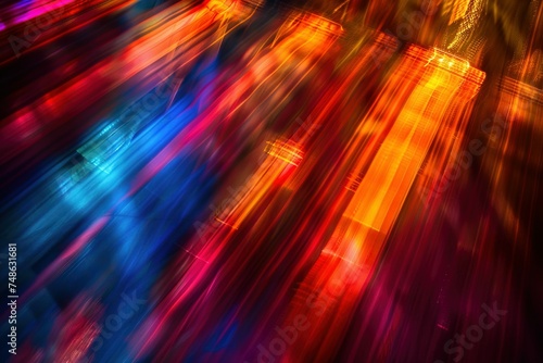 abstract beautiful rays of lights. abstract background beautiful rays of light shiny festival, explosion glowing confetti fall, dust and grainy abstract background.