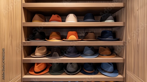 Minimalist Hat Organizer Cabinet for Modern Homes