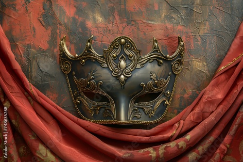 Venetian masquerade mask photo