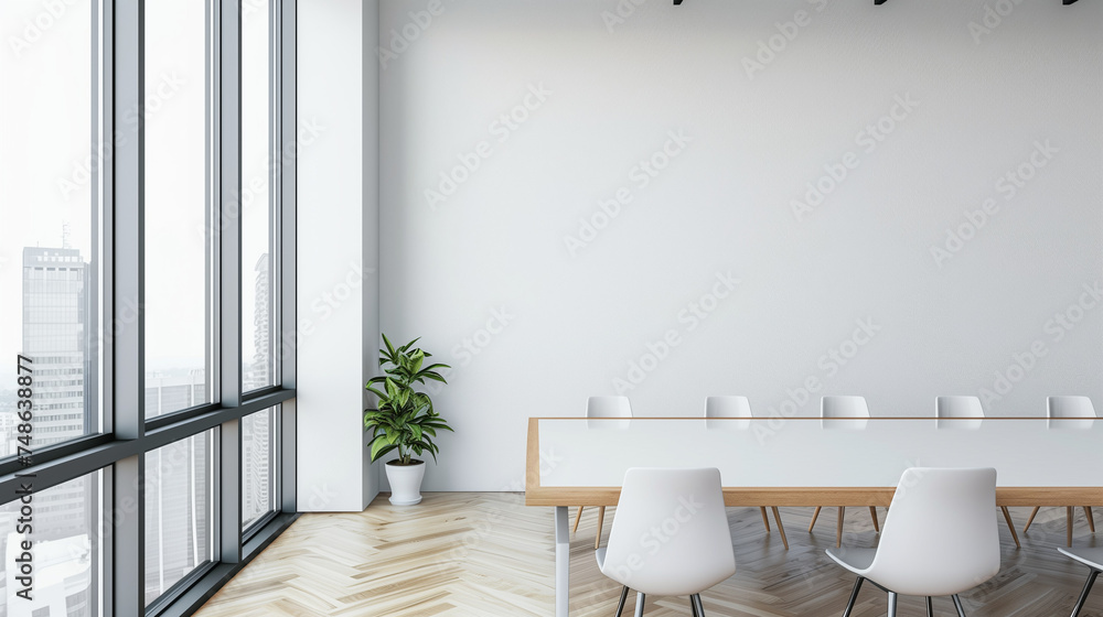 interior of a conference room - obrazy, fototapety, plakaty 