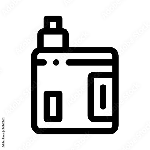 vaper line icon