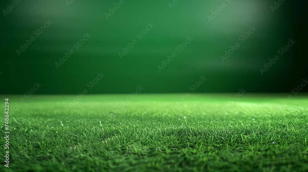 Green background with copy space for poster background