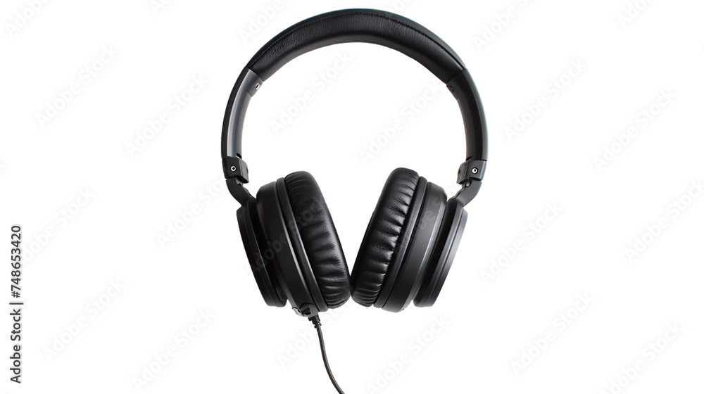 Fototapeta premium headphones on transparent background