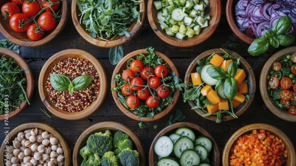 A mix of evergreen methods and seasonal ingredients gives this Summer salads book a trendy presentation.