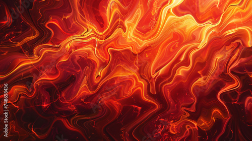 Background material of fiery flames