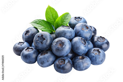 blueberry on a transparent background