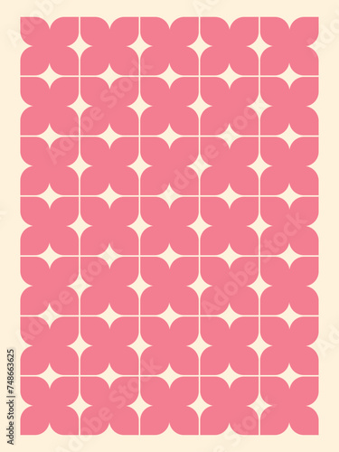 Pink vector patterns, wallpaper (ID: 748663625)