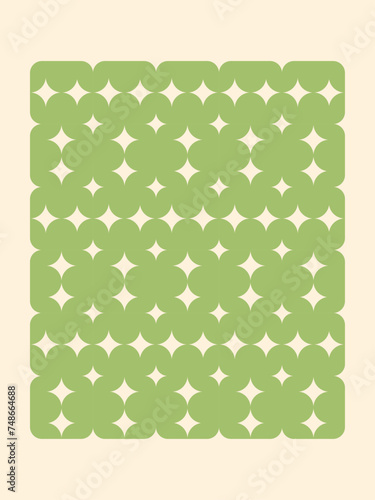 Green vector patterns, wallpaper (ID: 748664688)
