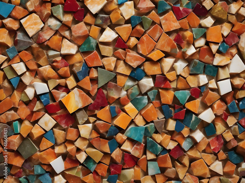 Colorful mosaic background