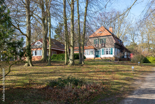 Das Haus von Gerhart Hauptmann in Kloster auf der Insel Hiddensee.