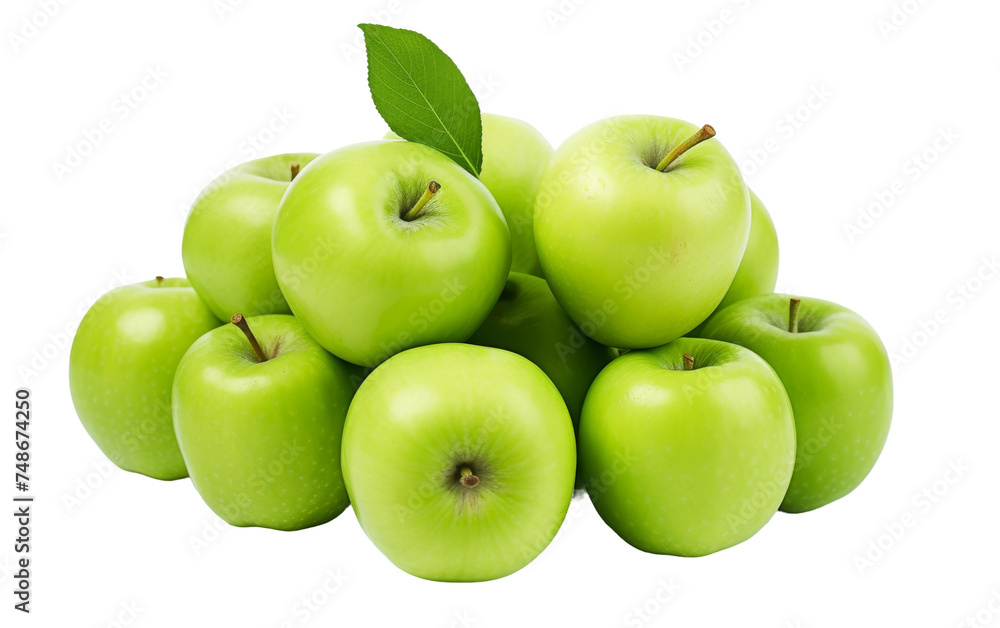 Meticulously Arranged Apples on white background Meticulously Arranged Apples on white background