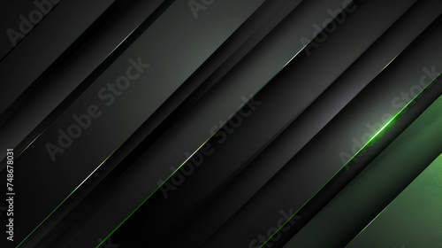 Background black and green dark are light with the gradient is the Surface with templates metal texture soft lines tech gradient abstract diagonal background silver black sleek with gray. 